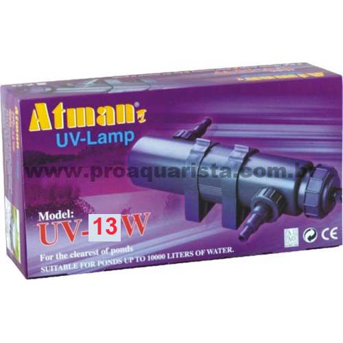 Atman UV Filter 13W 110V (lagos e aquários de 2150 a 6500 litros)