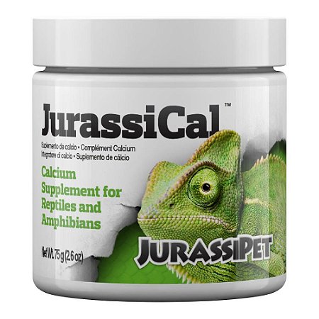 Jurassipet JurassiCal 75g ( Cálcio p/ Répteis e Anfíbios )