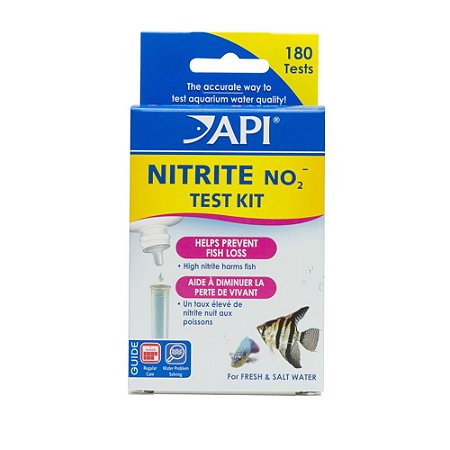 API Nitrite NO2 Test Kit (Teste de Nitrito doce ou marinho)