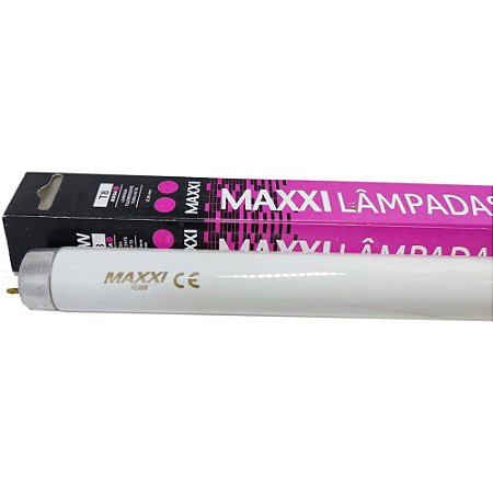 Maxxi Lâmpada Luz do Dia Rosa T8 30W 90cm