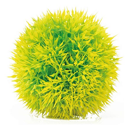 Soma Planta Artificial Musgo Ball Amarelo 13cm (050608)