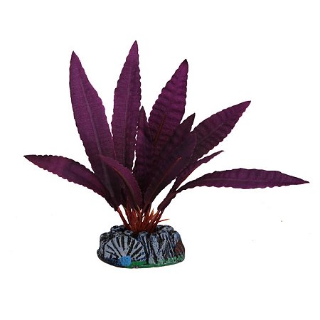 Soma Planta Artificial Silk Echinodorus Roxa 13cm (64522)