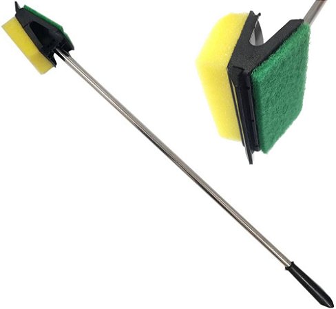 WFish Raspador de Algas 60 cm (Esponja + Raspador) WF-515