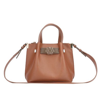 Bolsa feminina Ana Hickmann Max Belt com alça de ombro e alça de mão