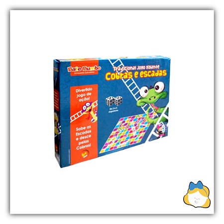 Jogo cobras e escadas