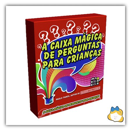 A caixa magica de perguntas para crianças