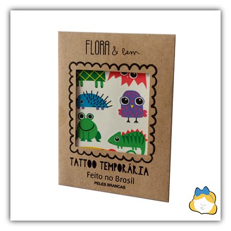 Tattoo Temporária Bichos