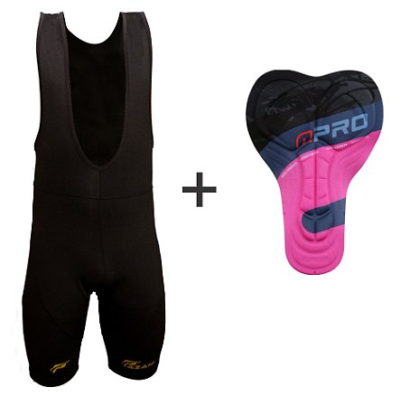 Bretelle Ciclismo Feminino Forro Gel Bike Pazani Sports
