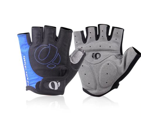 Luvas  Ciclismo Bike Meio Dedo Gel Confortável AZUL Pearl Izumi