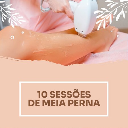 10 sessões de meia perna