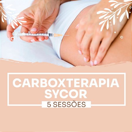Carboxterapia SYCOR (com analgesia) - 05 Sessões