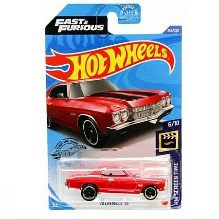 Hot Wheels - 70 Chevelle SS - GHC78 (Vermelho) | 1:64
