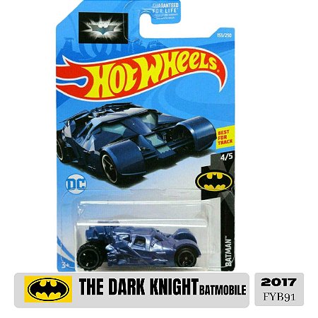 Hot Wheels - The Dark Knight - Batmobile Batman - FYB91