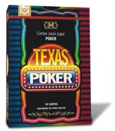 Jogo de Cartas Baralho Texas Poker - Mini71 na Web