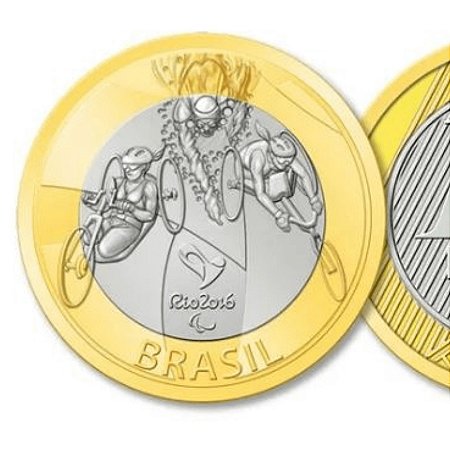 Moedas Comemorativas dos Jogos Olímpicos e Paralímpicos Rio 2016