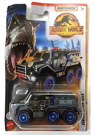 Matchbox Miniaturas Jurassic World Dominion - Armored Action Truck