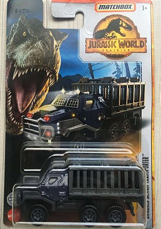 Matchbox Miniaturas Jurassic World Dominion - Armored Action Transporter