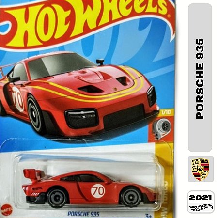 Miniatura Hot Wheels - Porsche 935 (vermelho)  - HCT16 | 1:64