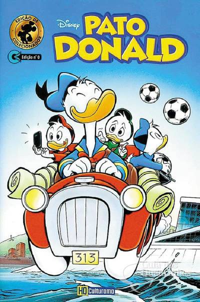 HQs Disney - Gibi em quadrinhos Pato Donald edição nº0 (edição de colecionador)