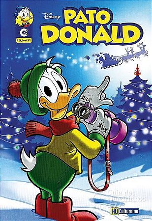 HQs Disney - Gibi em quadrinhos Pato Donald edição nº21 (Natal)