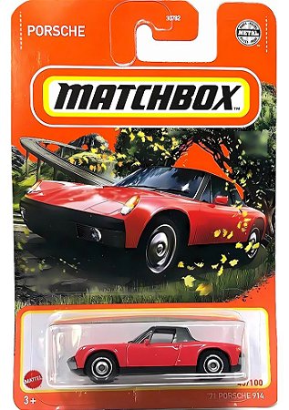 Miniatura Matchbox 71 Porsche 914 (vermelho) - GVX55 | 1:64