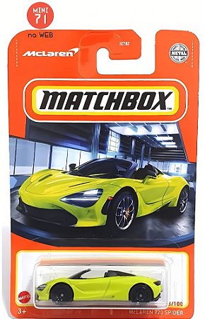 Matchbox - McLaren 720 Spider - HFP30