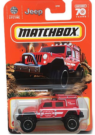 Matchbox - Jeep Wrangler Superlift - HKX14 (Vermelho) | 1:64