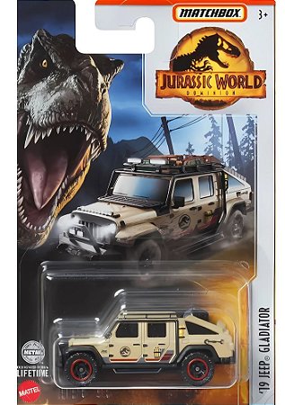 Matchbox - 19 Jeep Gladiator - Jurassic World Dominion - HBG96