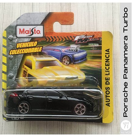 Maisto - Porsche Panamera Turbo preto - 1/64