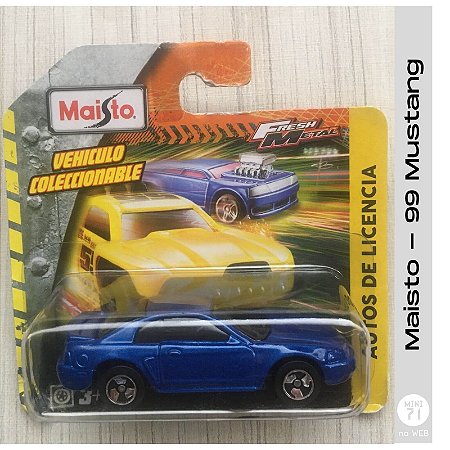 Maisto - 99 Mustang azul - 1/64