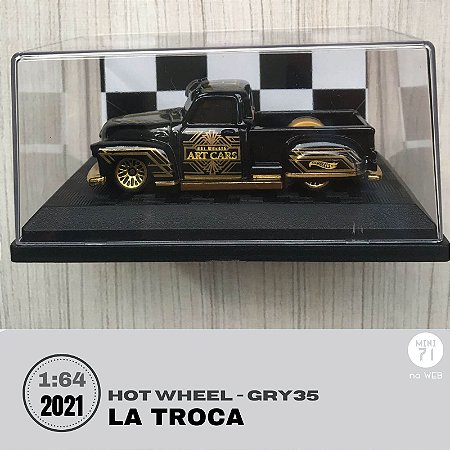 Hot Wheels 1:64 - La Troca - GRY35 - com caixa acrílica