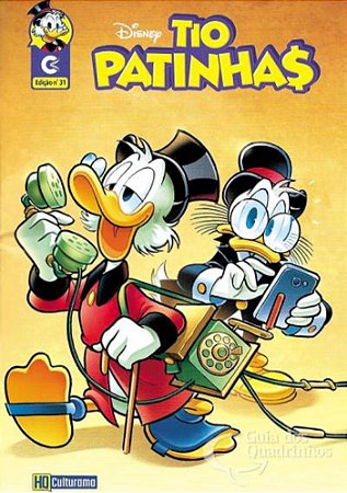 HQs Disney - Gibi em quadrinhos Tio Patinhas edição nº 31