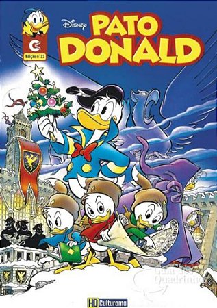 HQs Disney - Gibi em quadrinhos Pato Donald edição nº 33 (NATAL)