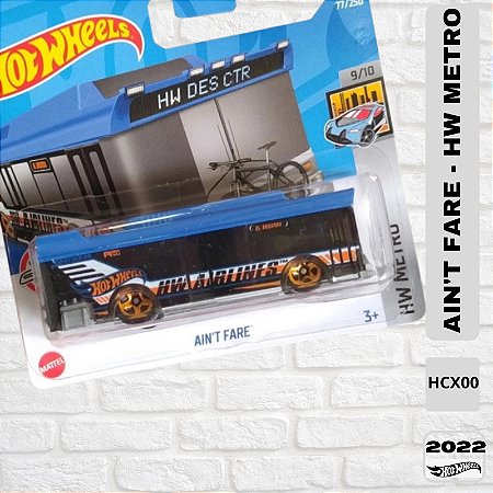 Hot Wheels - Hot Wheels Ain't Fare - HCX00