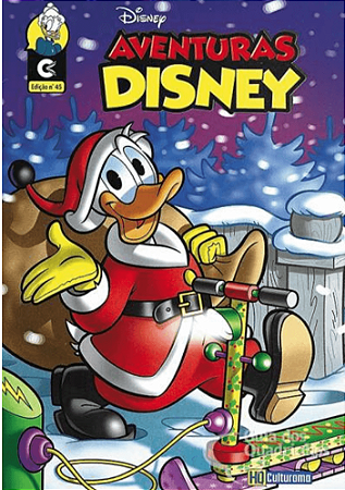 HQs Disney - Gibi em quadrinhos Aventuras Disney edição nº 45 (Natal)