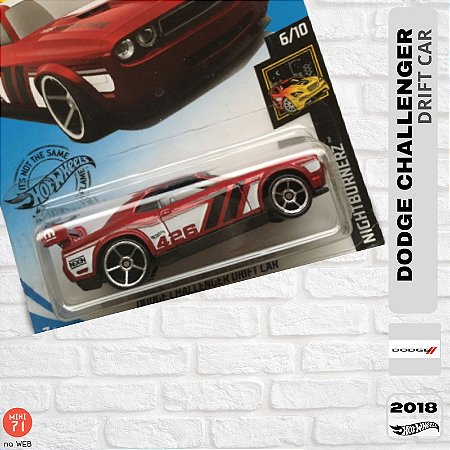 Hot Wheels - Dodge Challenger Drift Car - FYF83