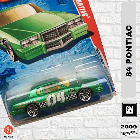 Hot Wheels - 84 Pontiac Verde - R7604