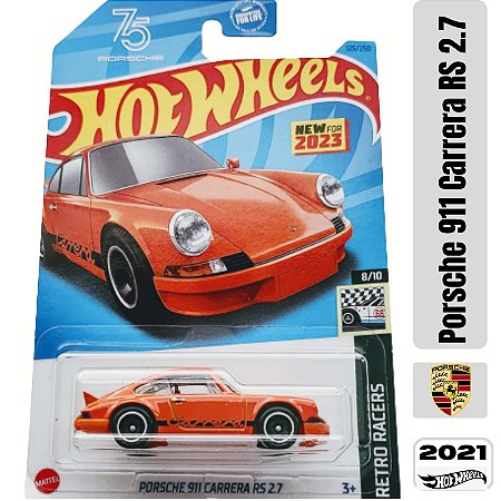 Miniatura Hot Wheels - Porsche 911 Carrera RS 2.7 - HKJ82 | 1:64