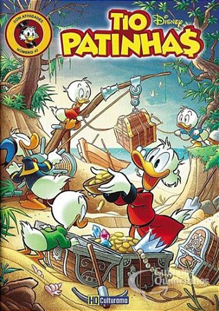 HQs Disney - Gibi em quadrinhos Tio Patinhas edição nº 47