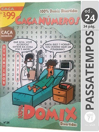 Caça Números Domix edição nº 24