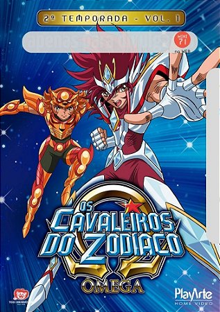 DVD - Os Cavaleiros do Zodíaco - Ômega 2ª Temp. Vol. 1