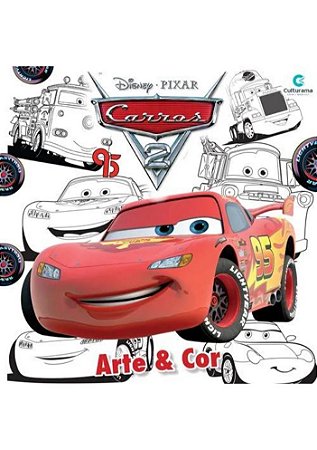 Arte & Cor, Carros - Disney Pixar