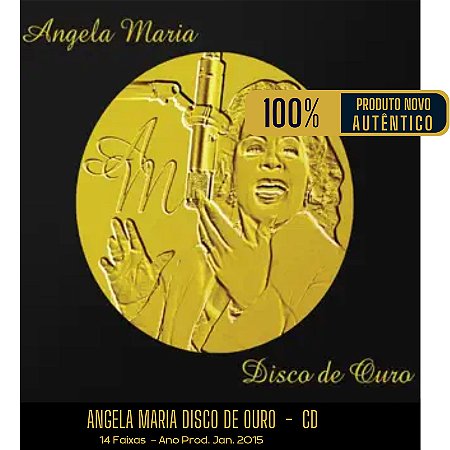 Angela Maria Disco de Ouro - CD