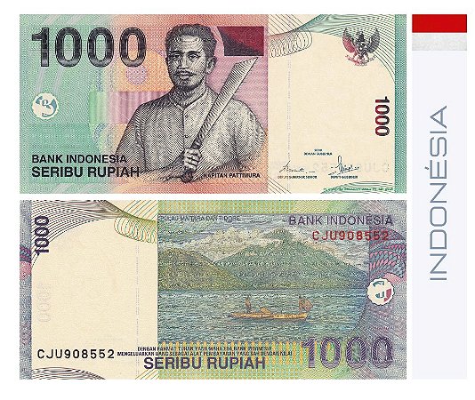 Indonésia 1000 Rupiah 2013 - FE