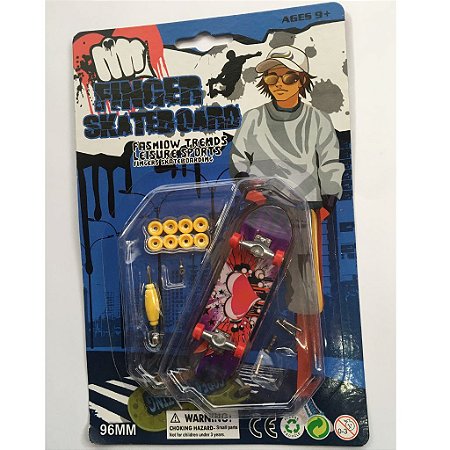 Skate de dedo com acessórios  Fun Game - AZL04