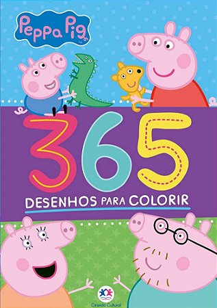 Peppa Pig - 365 Desenhos para colorir