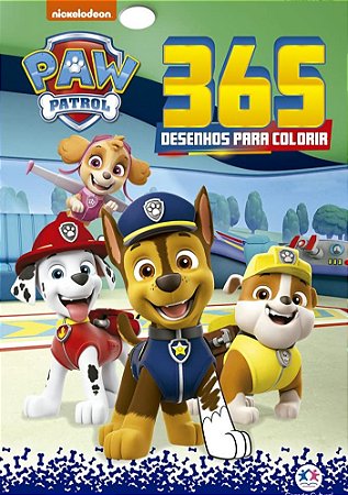 Patrulha Canina - 365 Desenhos para colorir