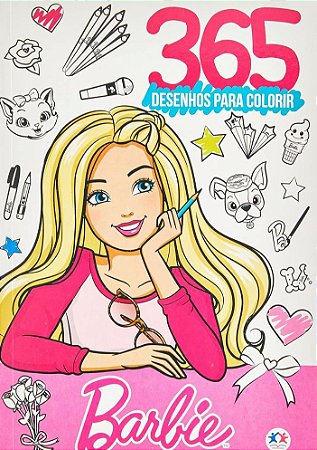 Barbie - 365 Desenhos para colorir