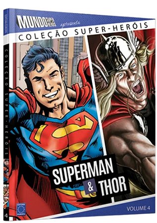 Coleção Super-Heróis Volume 4: Superman e Thor - Capa dura