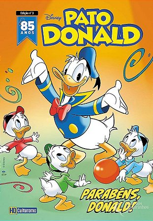 HQs Disney - Pato Donald edição especial nº3 (85 anos Donald)